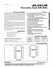 DataSheet MAX5105 pdf